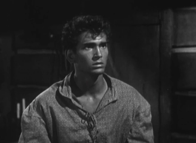 Michael Landon in The Adventures of Jim Bowie